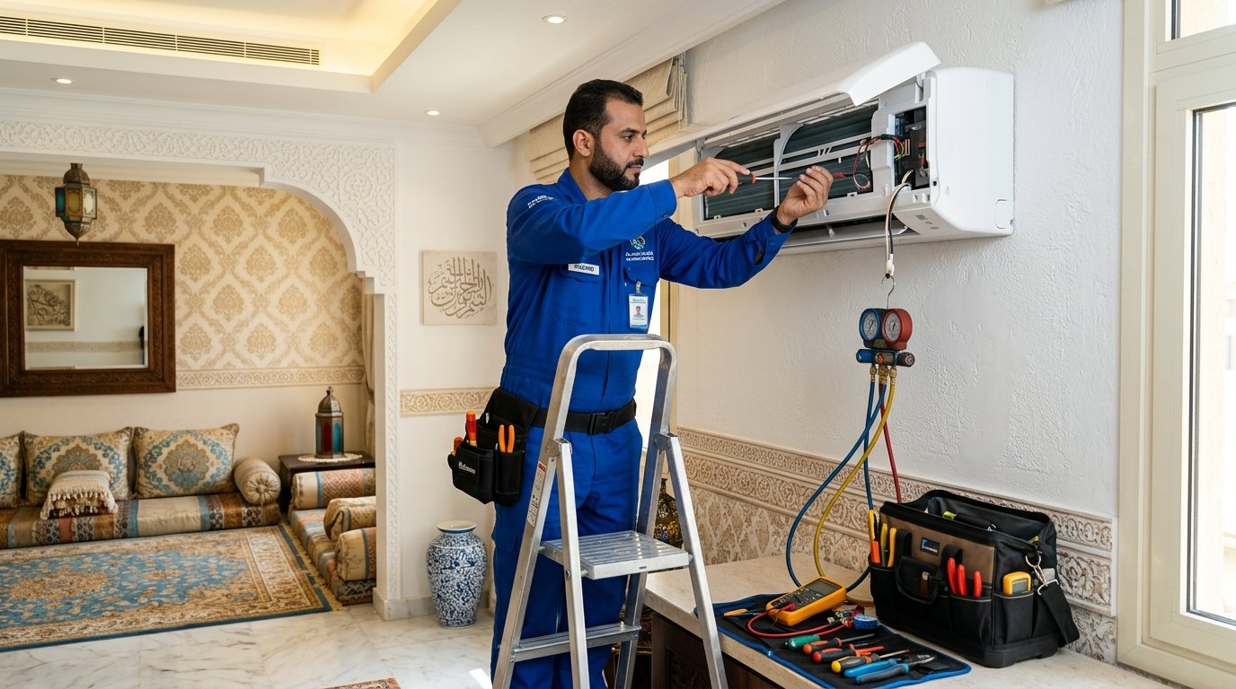 صيانة وإصلاح التكييفات